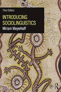 Image of Introducing sociolinguistics