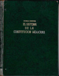 El sistema de la constitucion mexicana